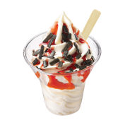 Sundae Extra gesalzen LakritzFlocken rote fruchte,Angelo,Soft Ice Corner;3,35